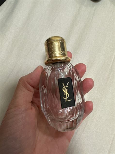 empty ysl perfume bottle